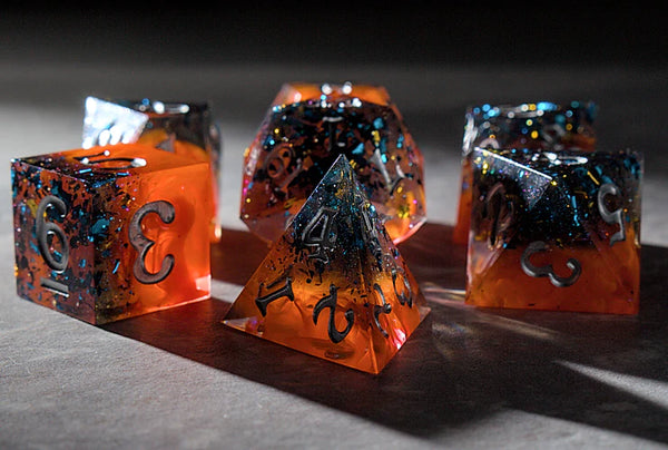 Easy Roller Dice - Sharp Edge 7 Piece Dice Set