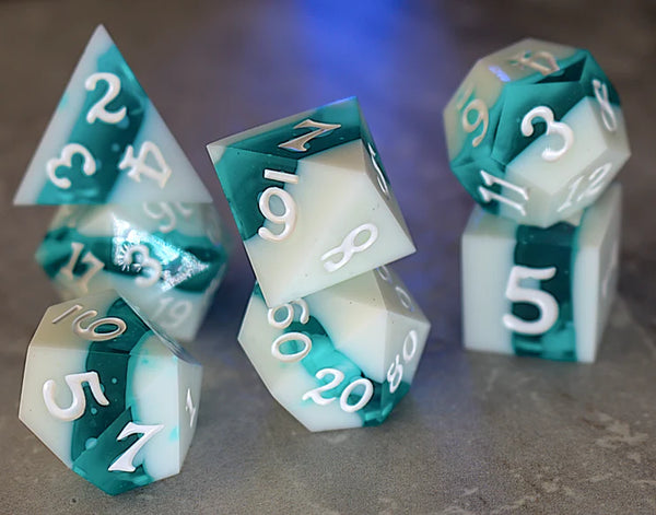 Easy Roller Dice - Sharp Edge 7 Piece Dice Set