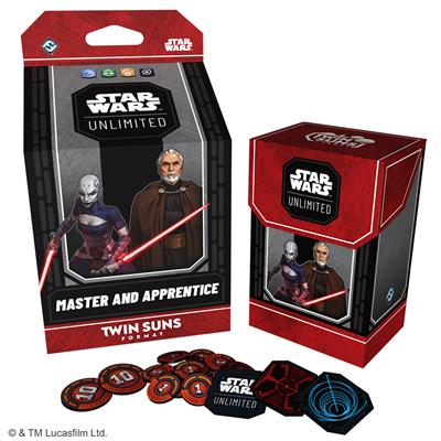 Star Wars: Unlimited: Twin Suns Deck - Master and Apprentice