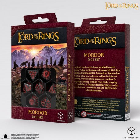 Q-Workshop: Dice Set - The Lord of the Rings