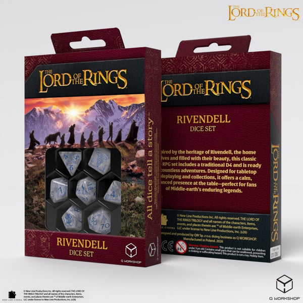Q-Workshop: Dice Set - The Lord of the Rings