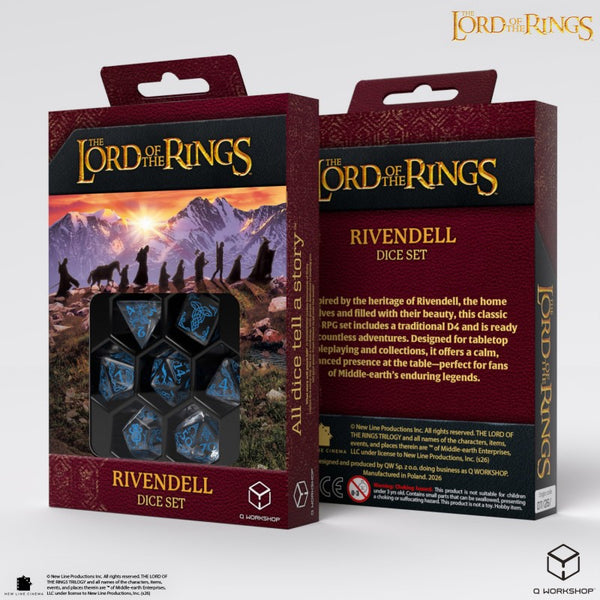 Q-Workshop: Dice Set - The Lord of the Rings