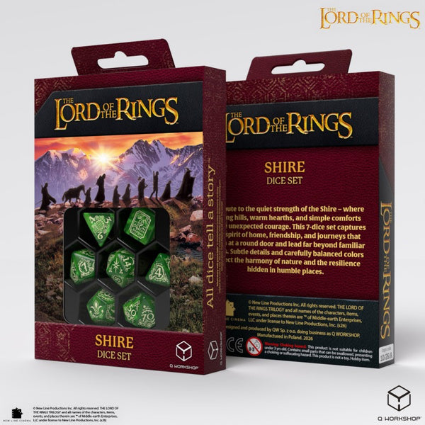 Q-Workshop: Dice Set - The Lord of the Rings