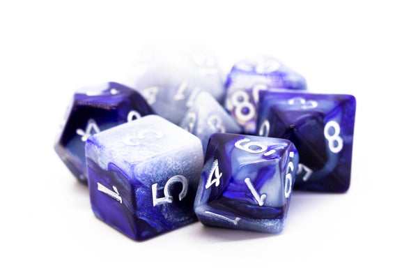 Old School 7 Piece DnD RPG Dice Set: Vorpal