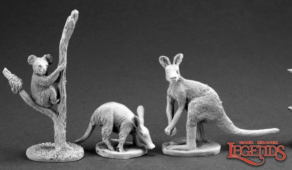 Animal Companions 3: Aardvark, Kangaroo, Koala