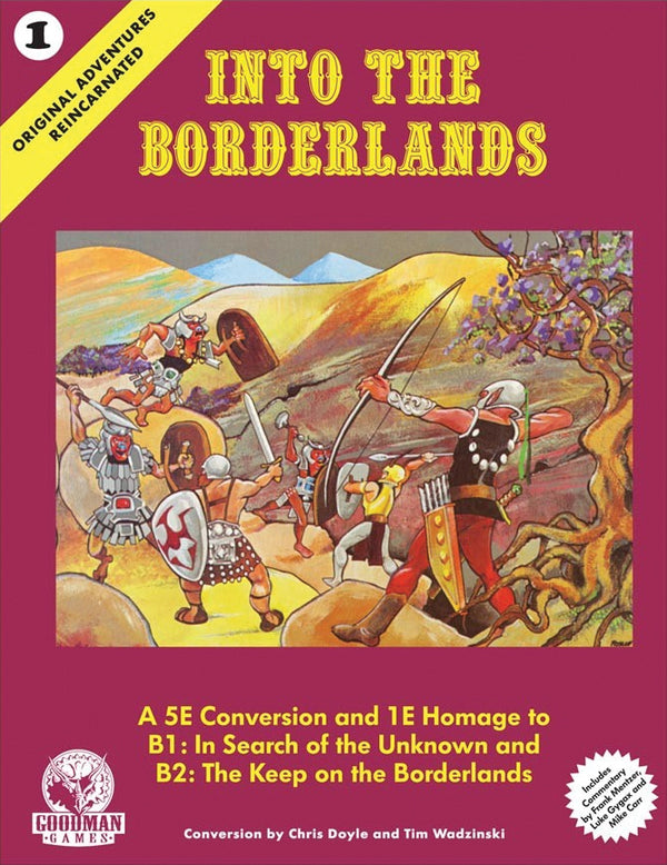 Original Adventures Reincarnated #1: Into the Borderlands HC