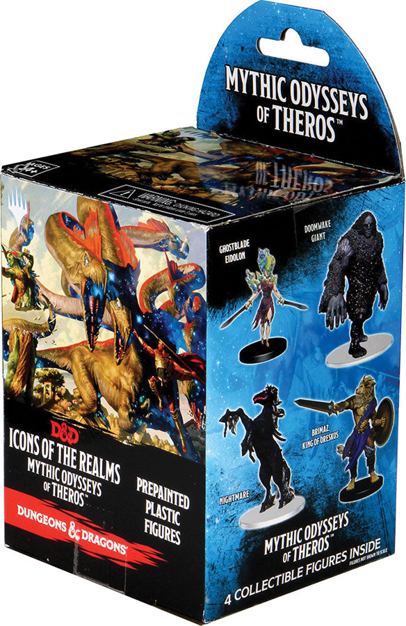 Dungeons & Dragons: Icons of the Realms Set 16 Mythic Odysseys of Theros Booster Brick (8)