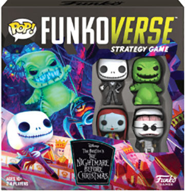 POP Funkovers: Nightmare Before Christmas 100 - 4 Pack