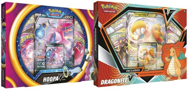 Pokemon TCG: Dragonite V Box or Hoopa V Box