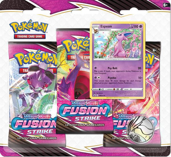 Pokemon TCG: Sword & Shield - Fusion Strike Three-Booster Blister