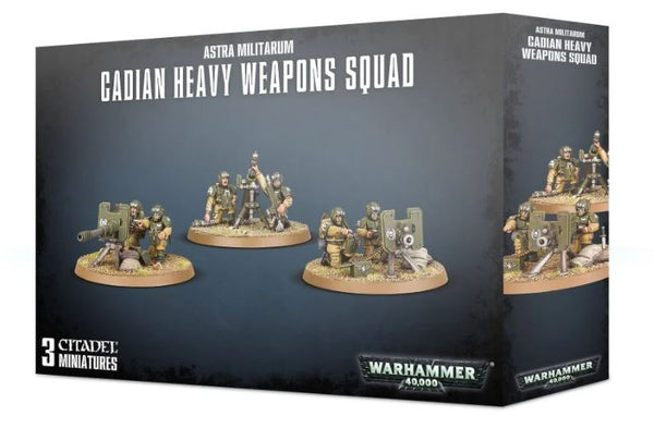Warhammer 40,000: Astra Militarum - Cadian Heavy Weapons Squad