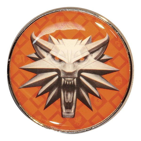 WITCHER 3 SCHOOL OF WOLF ENAMEL PIN