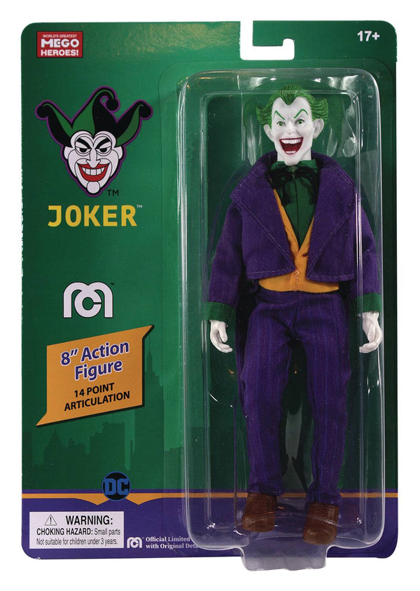 MEGO DC COMICS JOKER 8IN AF (C: 1-1-2)