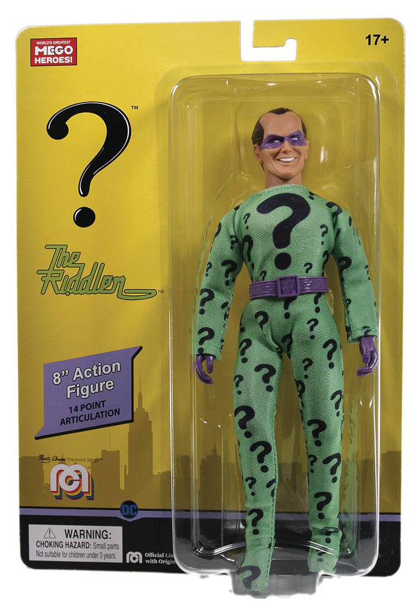 MEGO DC COMICS RIDDLER 8IN AF (C: 1-1-2)