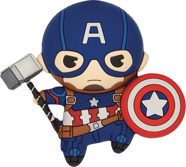 MARVEL HEROES CAPTAIN AMERICA 3D FOAM MAGNET (C: 1-1-2)