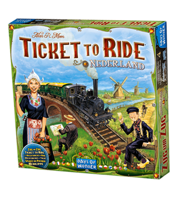 Ticket to Ride Nederland Map Collection 4