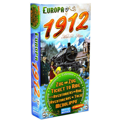 Ticket to Ride Europa 1912 Expansion